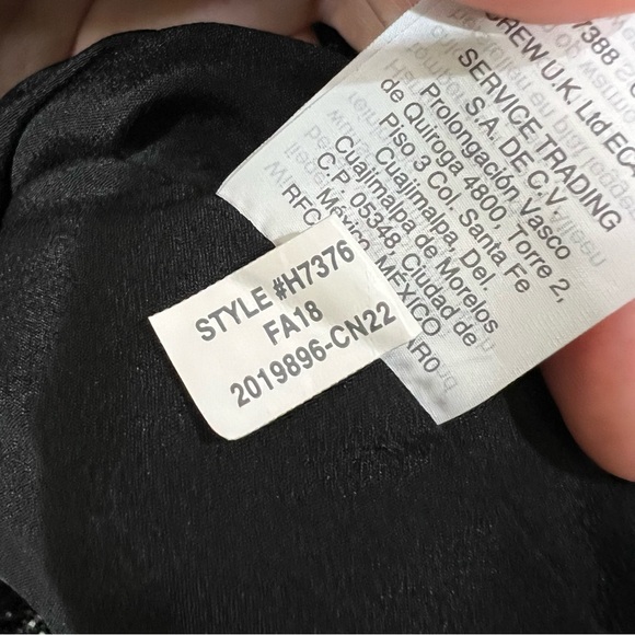 J. Crew Cap-Sleeve Ruffle Dress In Mixed Lace Size 2 - Picture 9 of 9